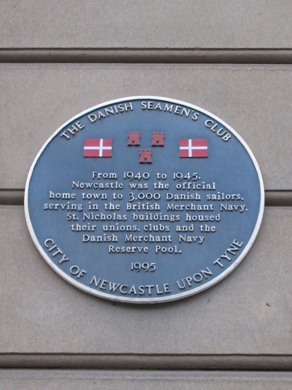 Danish Seamen�s Club Marker image. Click for full size.