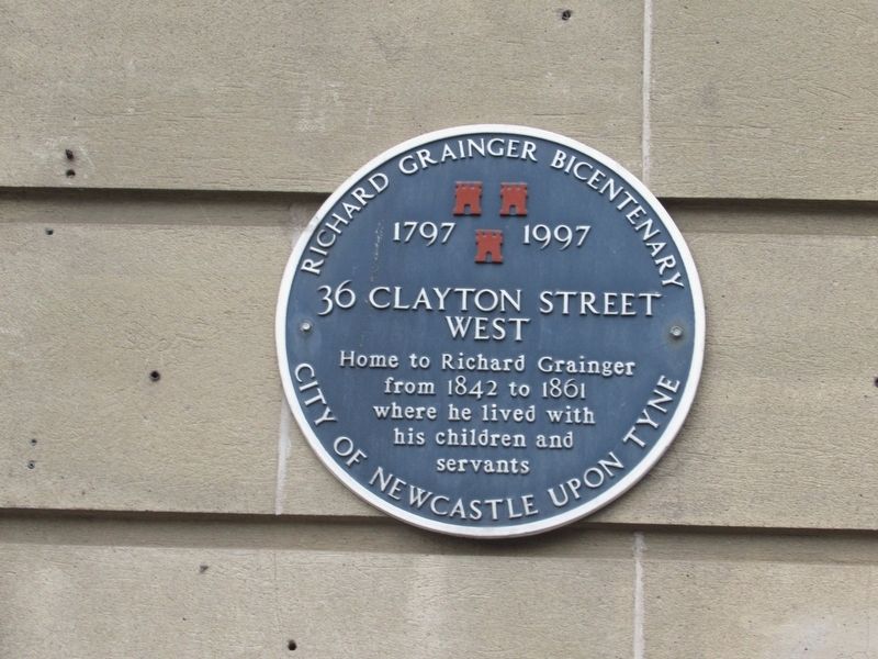 36 Clayton Street West Marker image. Click for full size.