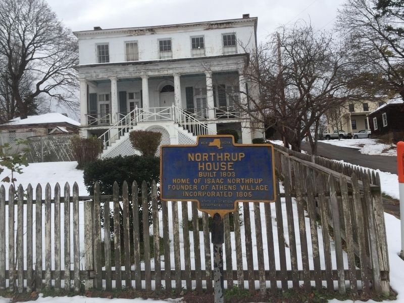 Northrup House and Marker image. Click for full size.