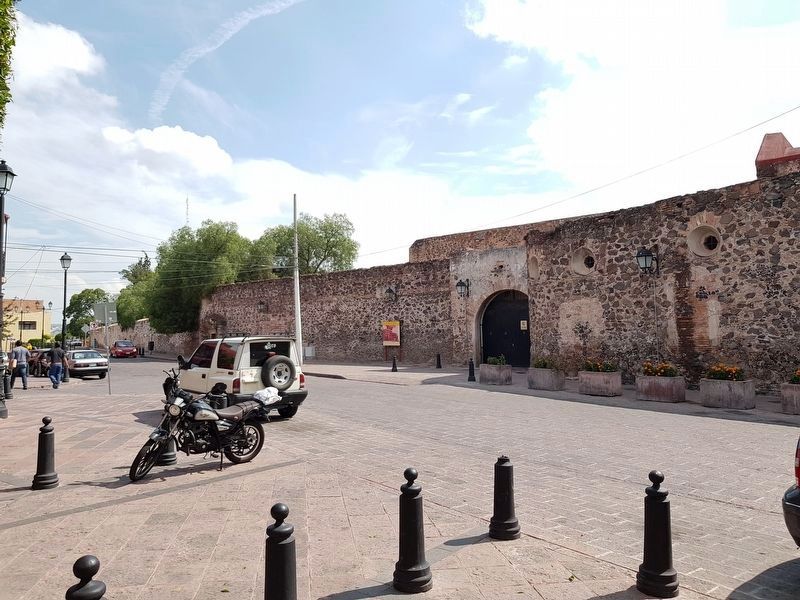 The Historic Monuments Zone of Querétaro Marker. Click for full size. The Historic Monuments Zone of Querétaro Marker image. Click for full size.