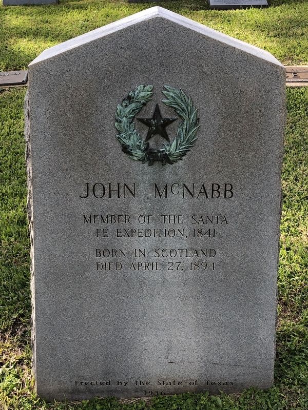 John McNabb Marker image. Click for full size.