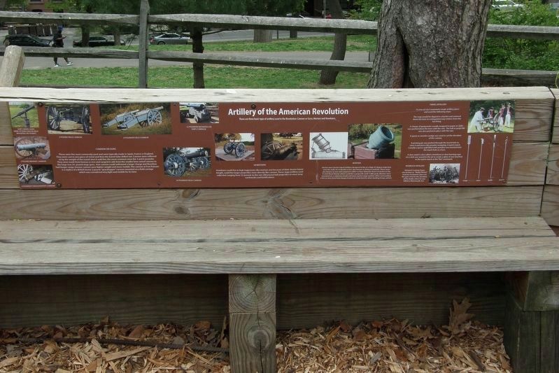 Artillery of the American Revolution Marker. Click for full size. Artillery of the American Revolution Marker image. Click for full size.