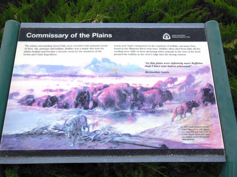 Commissary of the Plains Marker image. Click for full size.