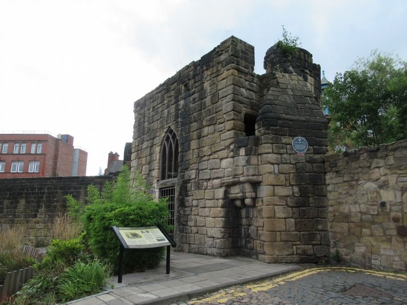 The Town Wall Marker on the Herber Tower image. Click for full size.
