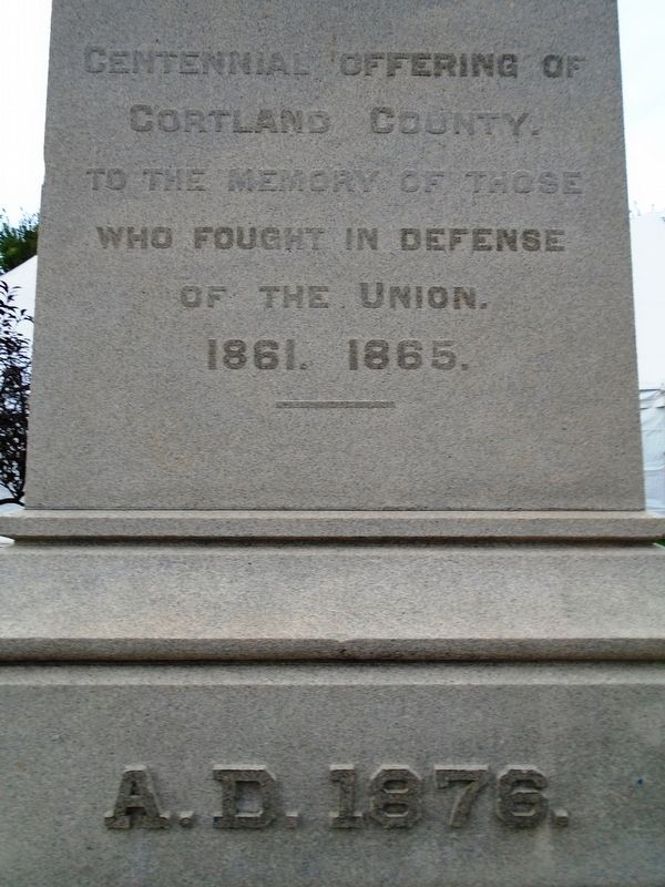 Civil War Memorial. Click for full size. Civil War Memorial image. Click for full size.