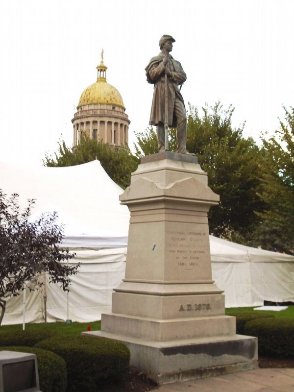 Civil War Memorial. Click for full size. Civil War Memorial image. Click for full size.