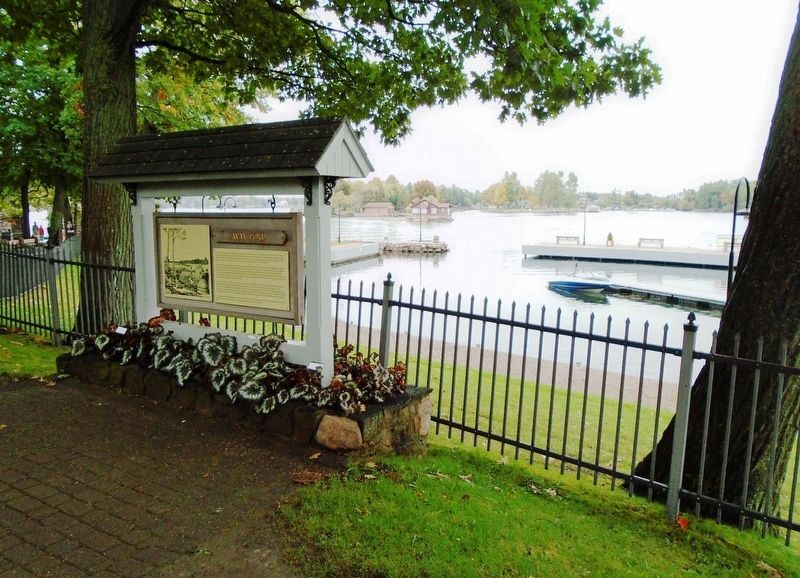 Swan Pond Marker. Click for full size. Swan Pond Marker image. Click for full size.