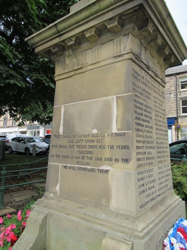 Rothbury War Memorial image. Click for full size.