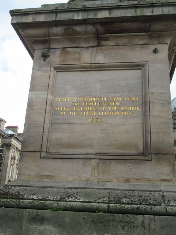 Charles Earl Grey Marker image. Click for full size.
