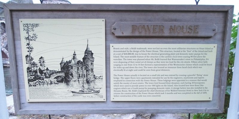 Power House Marker image. Click for full size.