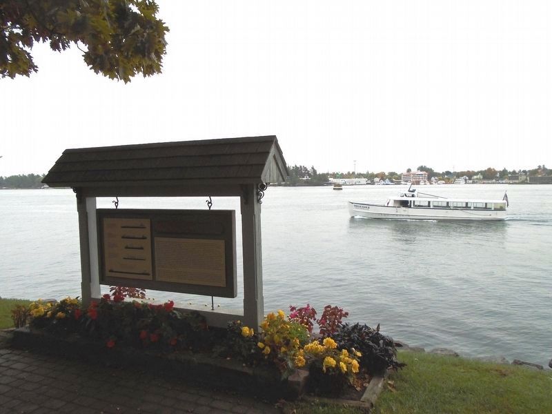 The Seaway Marker. Click for full size. The Seaway Marker image. Click for full size.