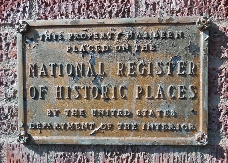 Hibbing City Hall National Register of Historic Places plaque image. Click for full size.