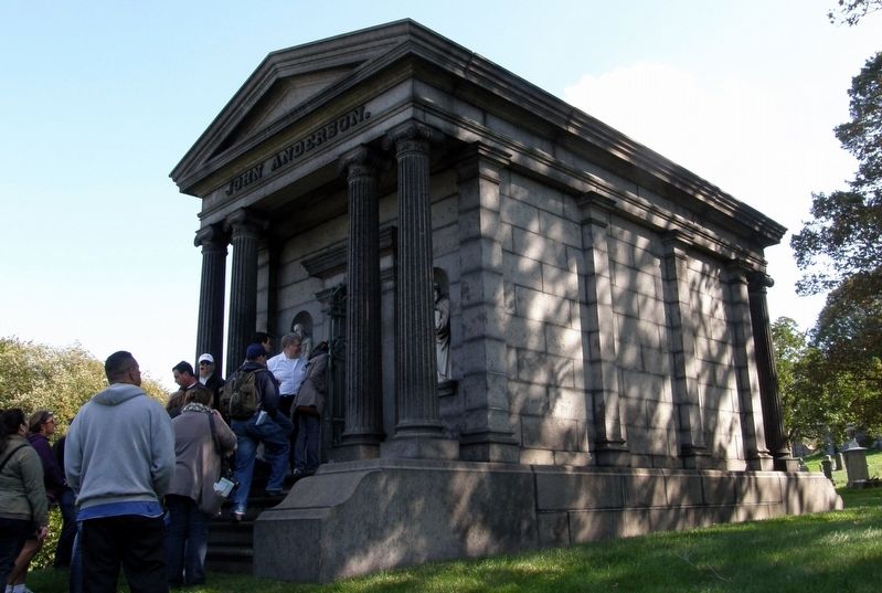 The Anderson Family Tomb. Click for full size. The Anderson Family Tomb image. Click for full size.