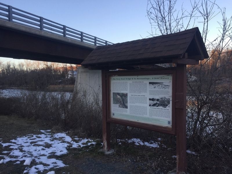 The Marker Beside the New Bridge image. Click for full size.