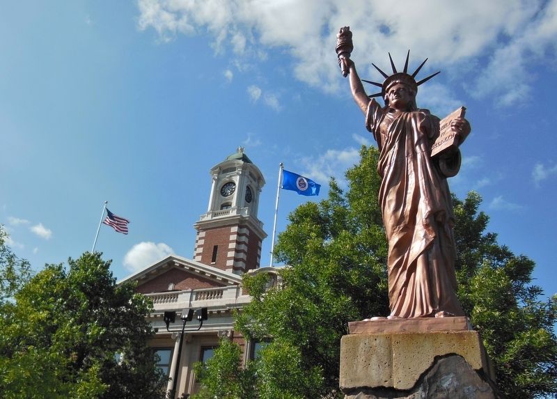 Donald Kozlik Memorial - Statue of Liberty Replica. Click for full size. Donald Kozlik Memorial - Statue of Liberty Replica image. Click for full size.
