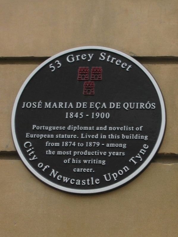Jose Maria de Eca de Quiros Marker image. Click for full size.