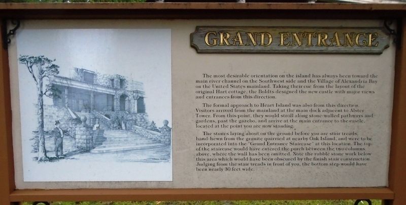 Grand Entrance Marker image. Click for full size.