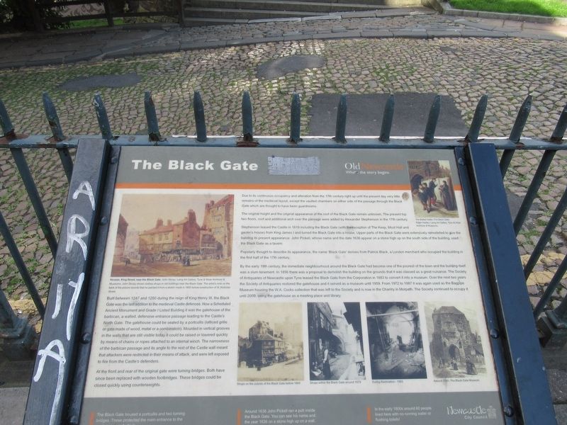 The Black Gate Marker image. Click for full size.