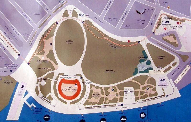 Historic Battery Park. Click for full size. Historic Battery Park image. Click for full size.