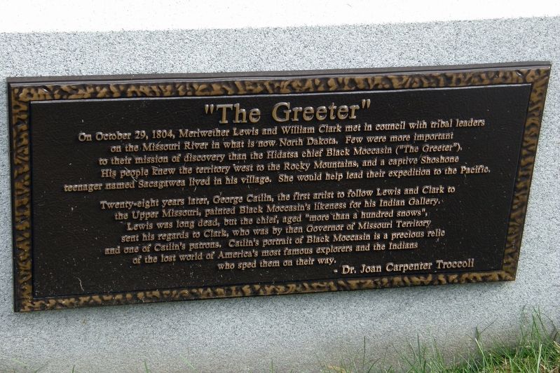 “The Greeter” Marker. Click for full size. “The Greeter” Marker image. Click for full size.