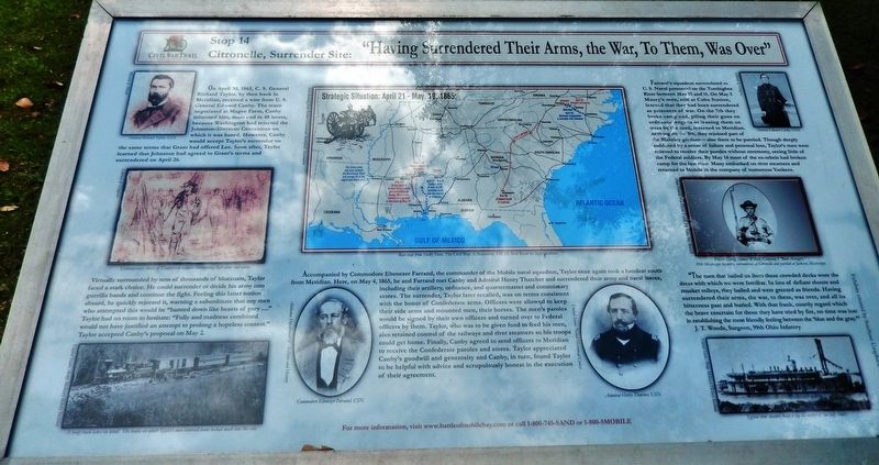"Having Surrendered Their Arms, the War, to Them, Was Over" Marker. Click for full size. "Having Surrendered Their Arms, the War, to Them, Was Over" Marker image. Click for full size.
