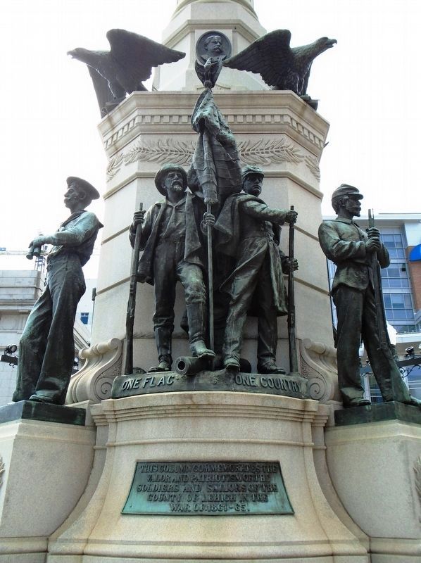 Civil War Memorial. Click for full size. Civil War Memorial image. Click for full size.