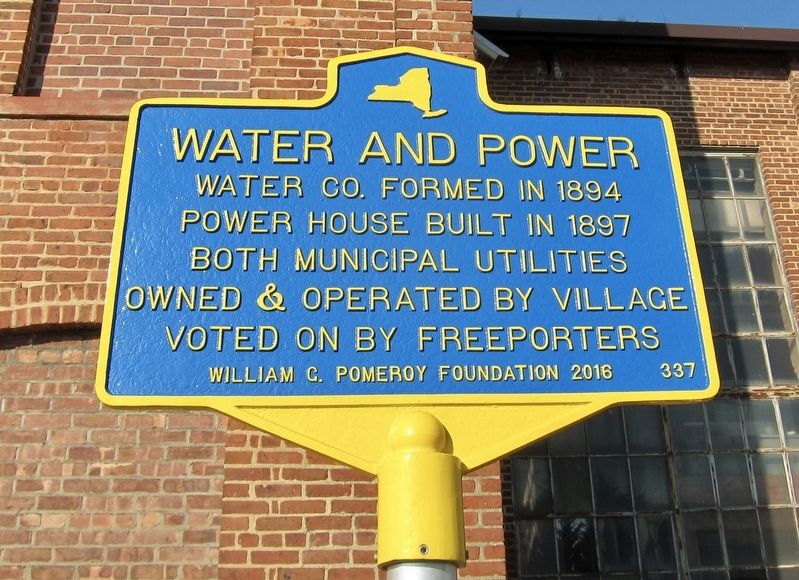 Water and Power Marker image. Click for full size.
