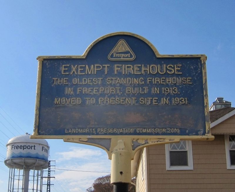 Exempt Firehouse Marker image. Click for full size.