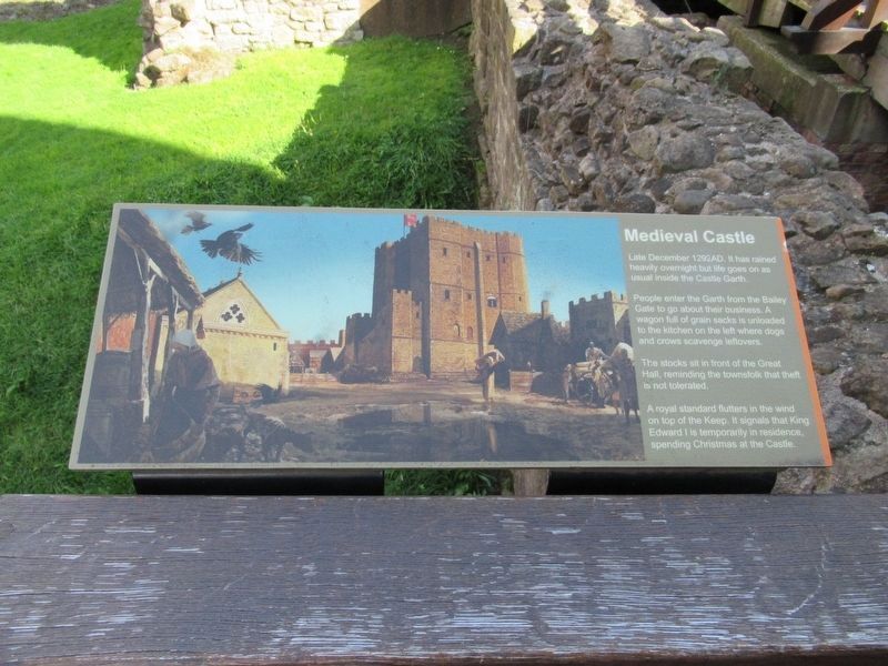 Medieval Castle Marker image. Click for full size.
