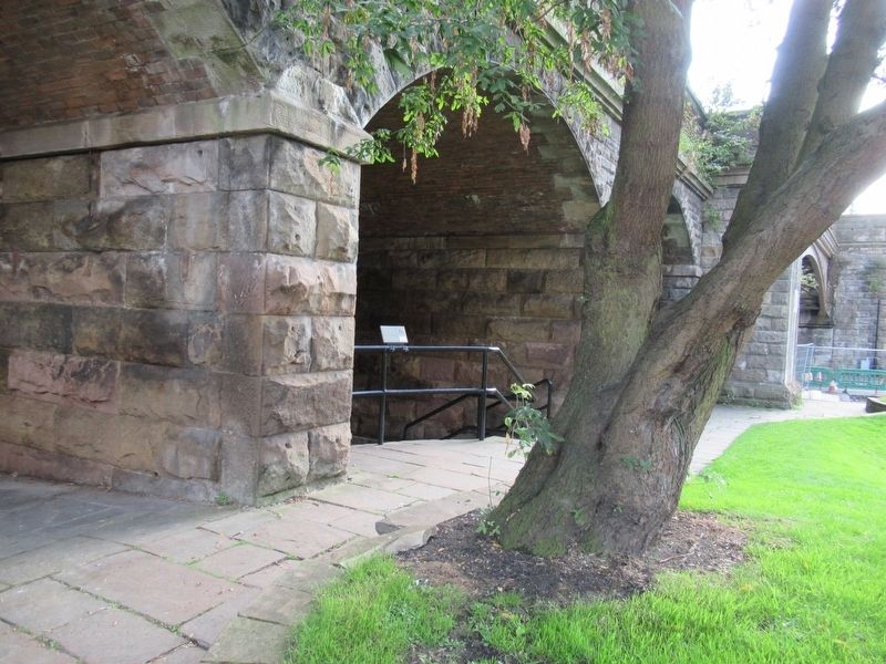 Anglo-Saxon Church Marker. Click for full size. Anglo-Saxon Church Marker image. Click for full size.