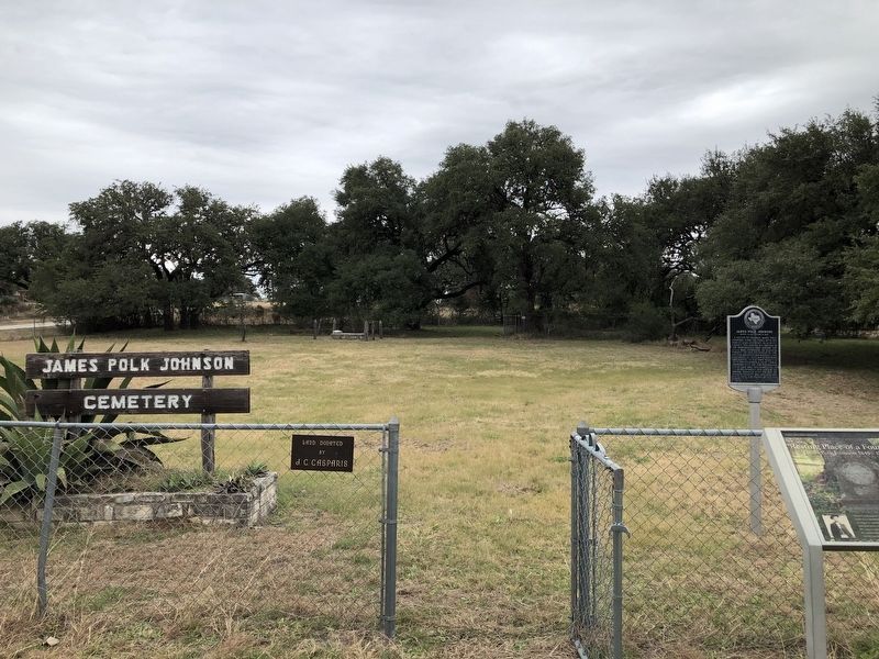 James Polk Johnson Marker. Click for full size. James Polk Johnson Marker image. Click for full size.