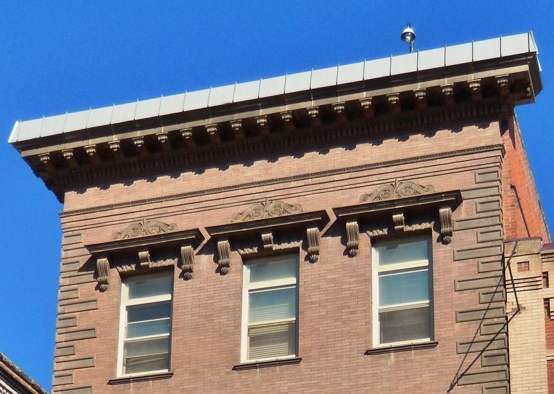 Black Hills Trust and Savings Bank (<i>cornice detail view</i>) image. Click for full size.