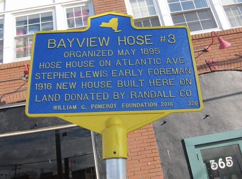 Bayview Hose #3 Marker image. Click for full size.