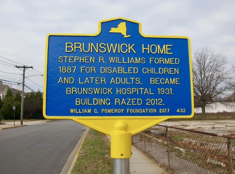 Brunswick Home Marker image. Click for full size.