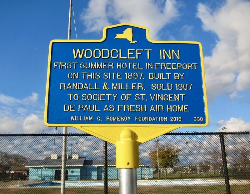 Woodcleft Inn Marker image. Click for full size.