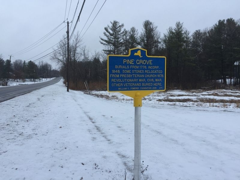 Pine Grove Marker image. Click for full size.