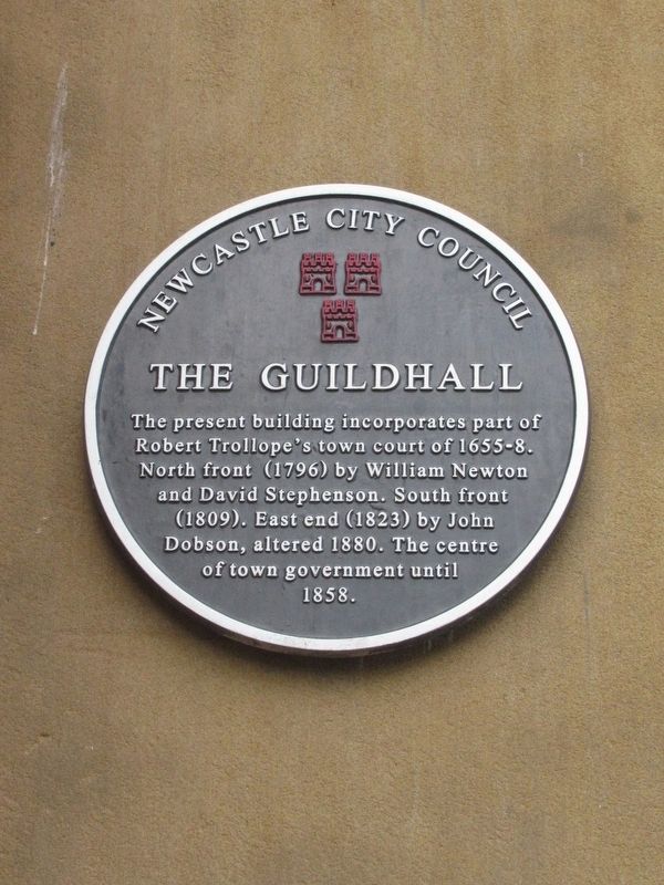 The Guildhall Marker. Click for full size. The Guildhall Marker image. Click for full size.