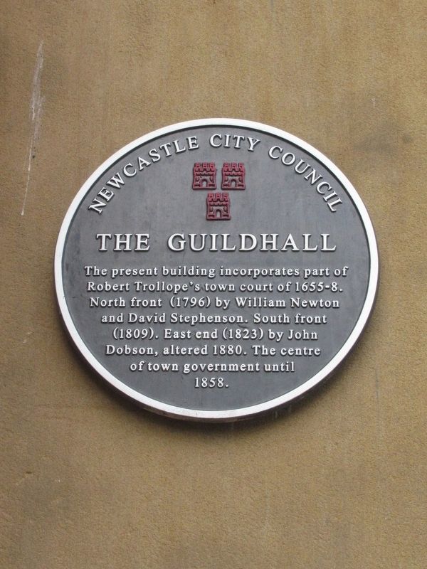 The Guildhall Marker image. Click for full size.