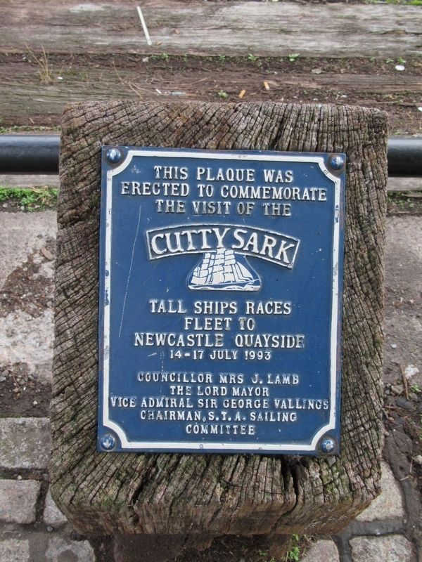 Cutty Sark Tall Ships' Races Marker. Click for full size. Cutty Sark Tall Ships' Races Marker image. Click for full size.