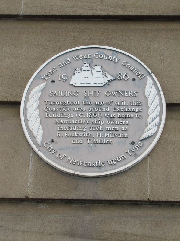 Sailing Ship Owners Marker. Click for full size. Sailing Ship Owners Marker image. Click for full size.