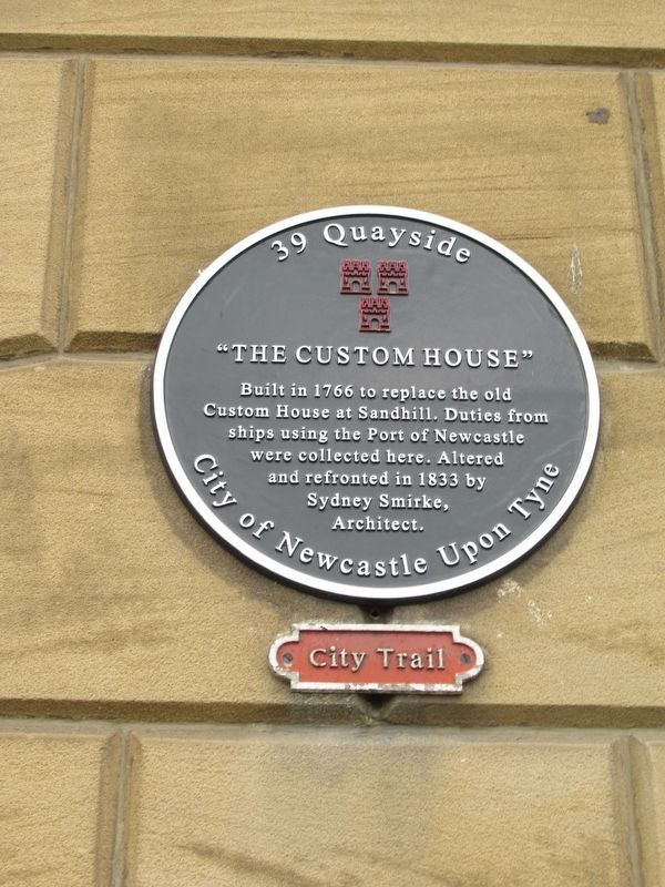 The Custom House Marker. Click for full size. The Custom House Marker image. Click for full size.
