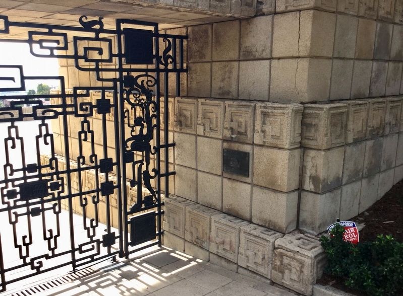 Ennis House Marker. Click for full size. Ennis House Marker image. Click for full size.