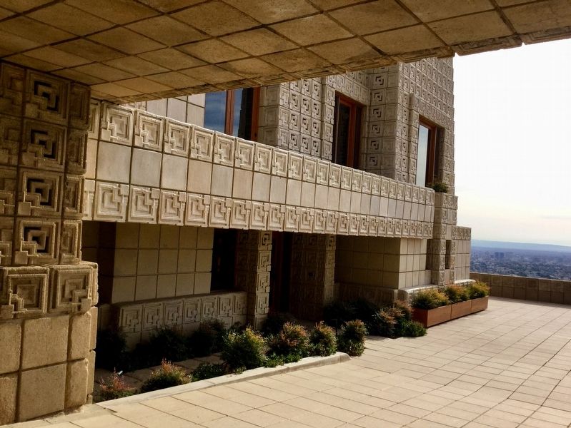 Ennis House. Click for full size. Ennis House image. Click for full size.