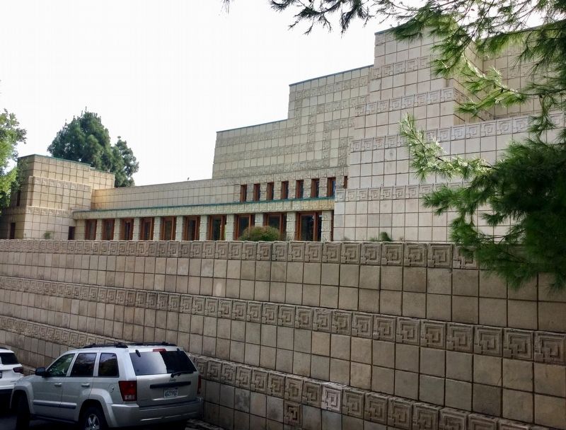 Ennis House. Click for full size. Ennis House image. Click for full size.