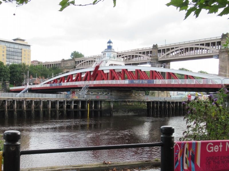 The Newcastle Swing Bridge image. Click for full size.
