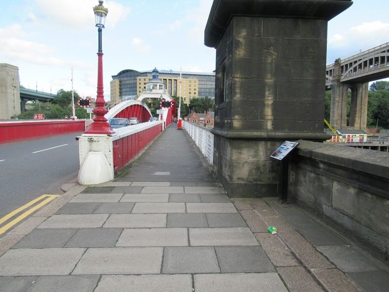 The Swing Bridge Marker image. Click for full size.