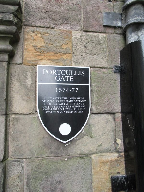 Portcullis Gate Marker image. Click for full size.