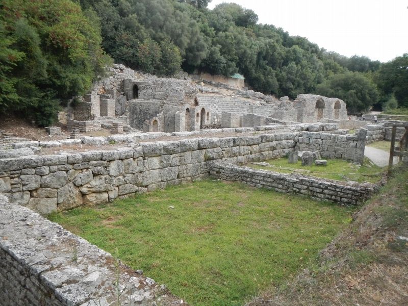Butrint ruins. Click for full size. Butrint ruins image. Click for full size.