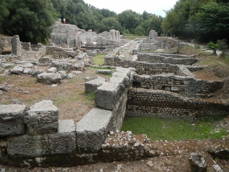 Butrint ruins. Click for full size. Butrint ruins image. Click for full size.