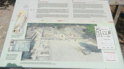 The Roman Forum Marker. Click for full size. The Roman Forum Marker image. Click for full size.